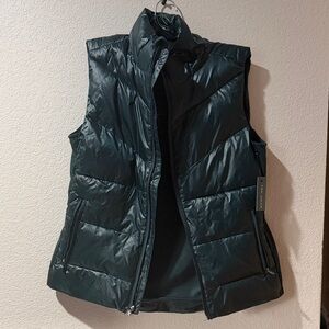 Kohl's Dark Gray Quilted Vest